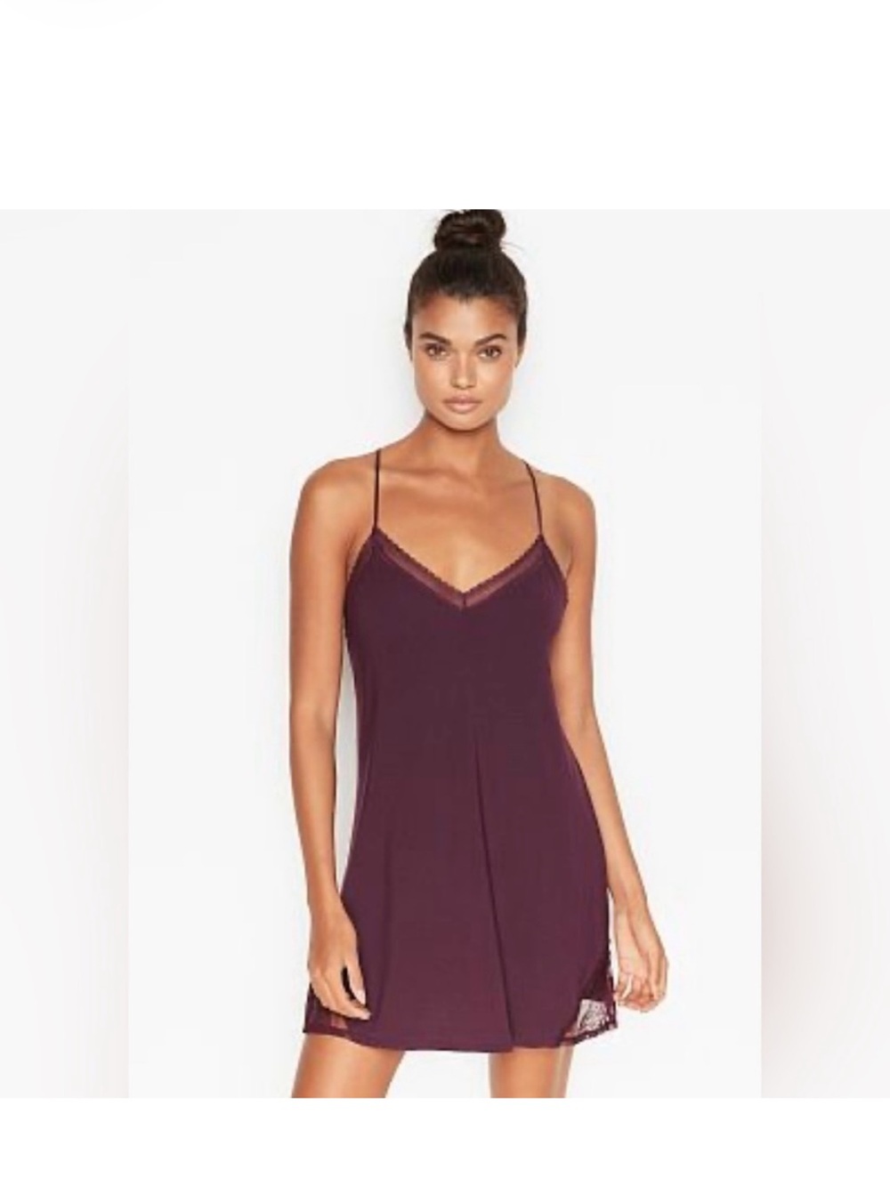 VS plum colored slip nightgown Brand New